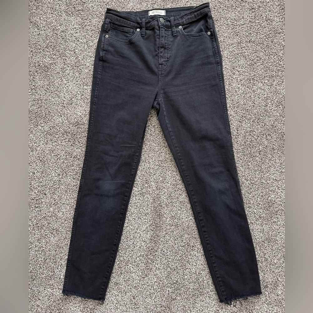 Madewell Charcoal Denim Jeans